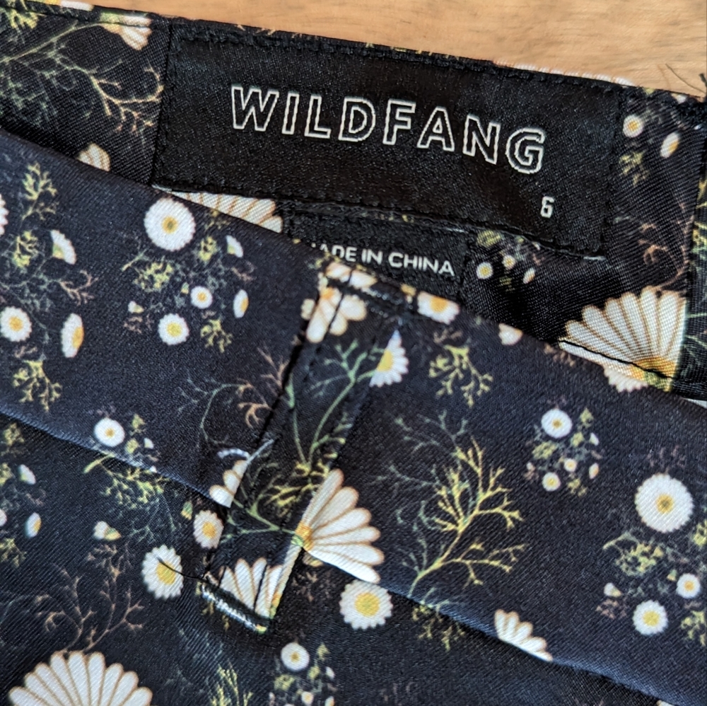 Wildfang slim crop suit pant - size 6